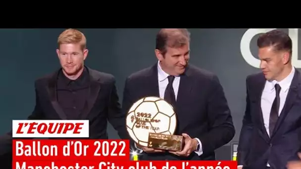 Ballon d'Or 2022 - Manchester City remporte le trophée de meilleur club de l'année