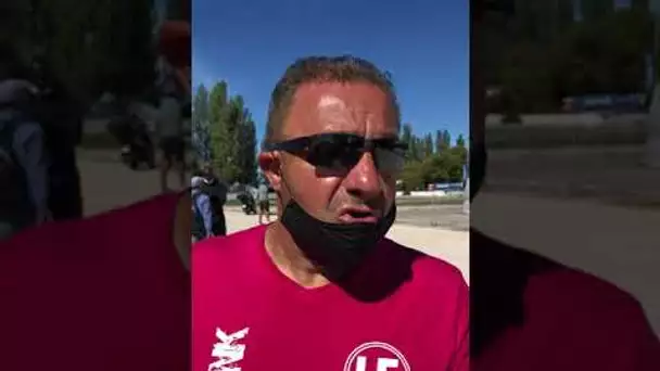 Réaction de Patrick Messonnier après son élimination en 32e de finale de La Marseillaise à pétanque