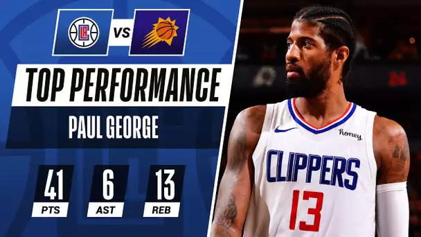 Paul George ERUPTS for 41 PTS Setting CLIPPERS RECORD in Game 5 W! ☄️