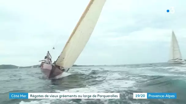 Hyères : des voiliers de traditions en course pour la Porquerolle's Classic