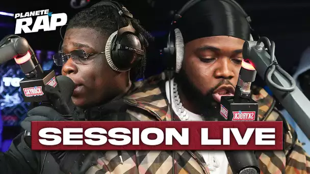 SESSION LIVE avec Fresh, Dadinho, Cirfa, Malaga, 3arbi, Lewoolf, Mkilla & Sabzzeroo #PlanèteRap