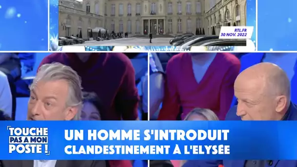 Un homme s'introduit clandestinement à l'Elysée !