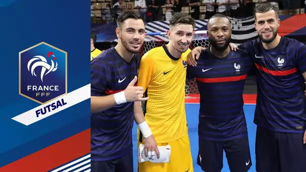 Futsal : Les coulisses de la victoire face à la Croatie (4-0)