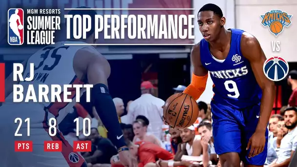 RJ Barrett Shines in Knicks Summer Finale | July 13, 2019