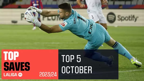 TOP Paradas Octubre LALIGA EA Sports 2023/2024