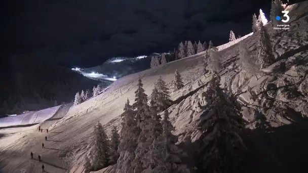 La station du Collet d'Allevard en Isère, pionnière du ski nocturne