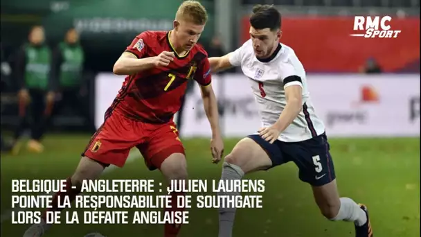 Belgique - Angleterre (2-0) : Julien Laurens pointe la responsabilité de Southgate