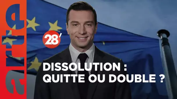 Macron dissout l’Assemblée : un quitte ou double ? - 28 Minutes - ARTE