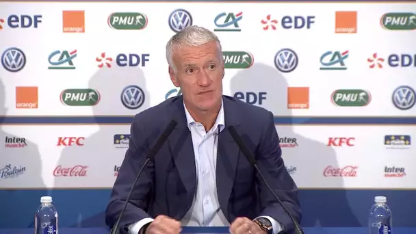 L&#039;annonce de liste et la conférence de presse de Didier Deschamps en replay I FFF 2018-2019
