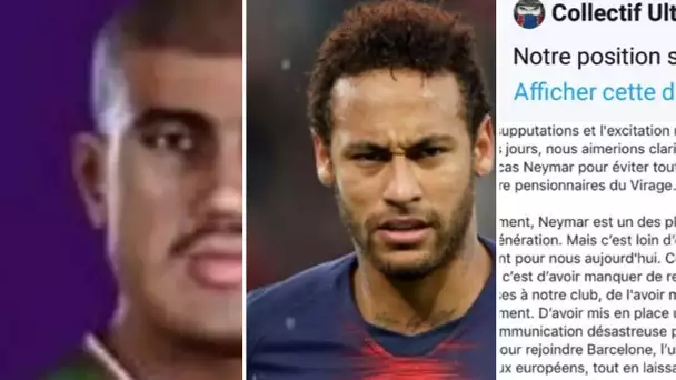 Il trolle sa modélisation pes20 ratée sur Twitter, le communiqué des Ultras du psg contre Neymar