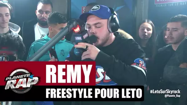 Rémy - Freestyle pour Leto #PlanèteRap