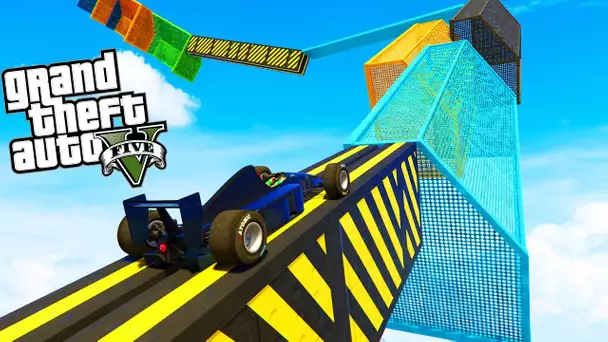 FORMULE 1 SKILL GTA 5 PARKOUR (La fin la plus incroyable)