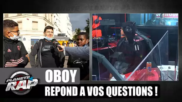 OBOY en feat. avec NINHO ? Il répond à VOS questions ! #PlanèteRap