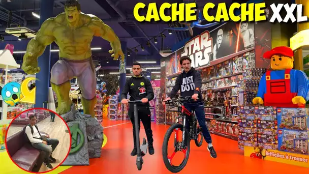 CACHE CACHE GÉANT DANS UN ÉNORME CENTRE COMMERCIAL ! 😱🔥 ( Yassine est trop nul)