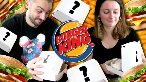 ON TESTE LE BURGER MYSTÈRE A 2€ DE BURGER KING ! MYSTERY BURGER