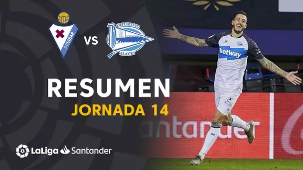 Resumen de SD Eibar vs Deportivo Alavés (0-2)