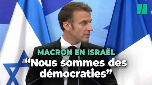 Une lutte "sans merci mais pas sans règle" : La demande de Macron à Netanyahu