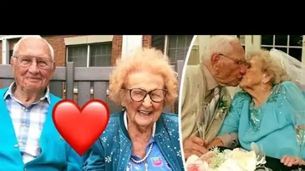Âgés de plus de 100 ans, ils sont tombés instantanément amoureux en maison de retraite