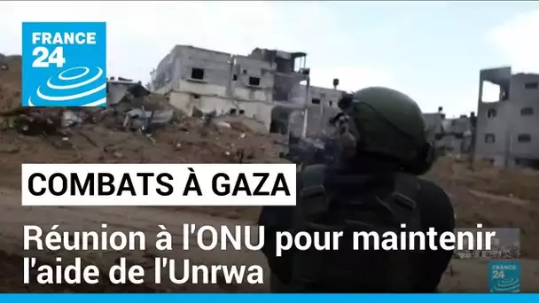 Combats à Gaza, réunion à l'ONU pour maintenir l'aide de l'Unrwa • FRANCE 24
