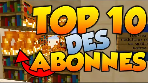 LES 10 MEILLEURS PIEGE MINECRAFT - TOP 10 DES ABONNES