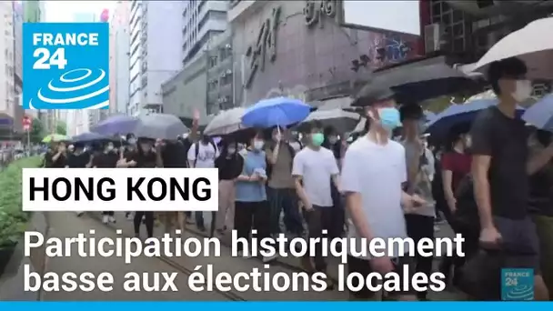A Hong Kong, participation historiquement basse aux élections locales sans opposition • FRANCE 24