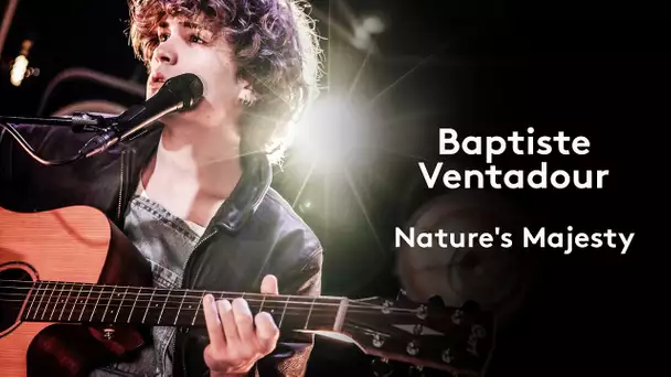 #Studio3 Baptiste Ventadour interpretre son titre Nature's Majesty