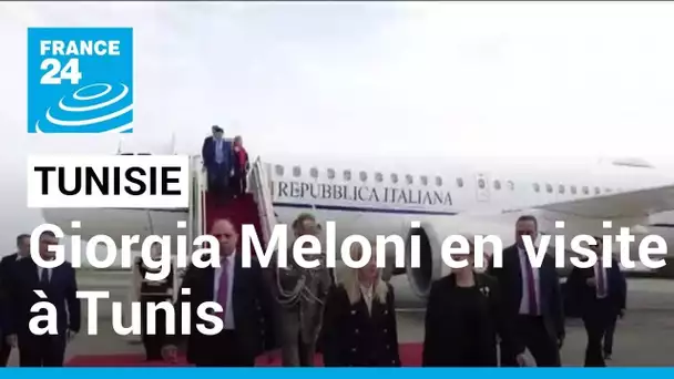 Giorgia Meloni en Tunisie : quels sont les enjeux de sa visite ? • FRANCE 24