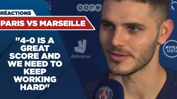 POST GAME INTERVIEW : PARIS SAINT-GERMAIN vs MARSEILLE