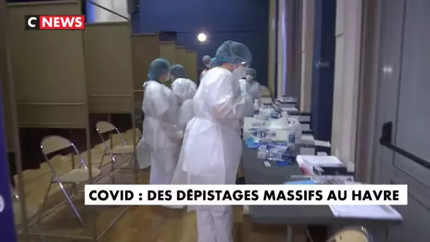 Covid : des dépistages massifs au Havre