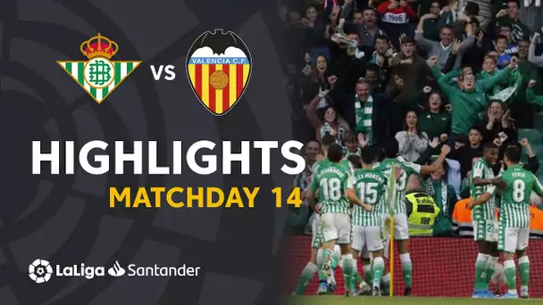 Highlights Real Betis vs Valencia CF (2-1)