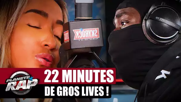 22 MINUTES de GROS LIVES ! (Vegedream, Drismer & Pcn, Kerchak, Minissia...) #PlanèteRap