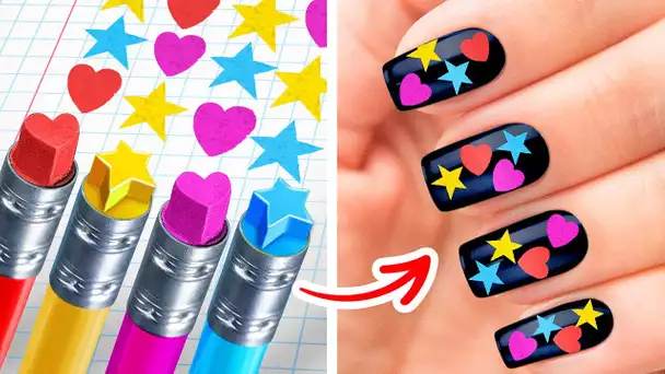 Designs d'ongles époustouflants pour tout le monde 💅🏼💖 Astuces bon marché à essayer à la maison