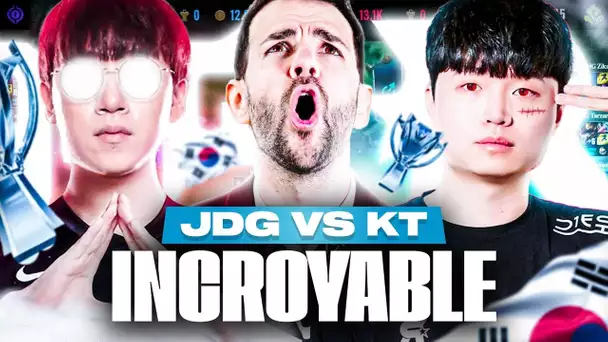 LA STRAT SECRETE POUR BATTRE LES FAVORIS JDG ??🏆JDG vs KT🏆(SONT-ILS INVULNERABLES ? GAME 1/2)