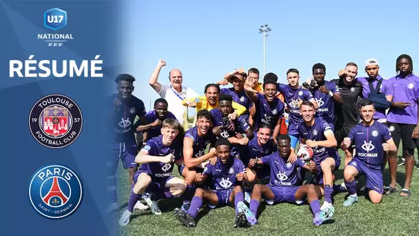 Le Toulouse FC domine le Paris-SG U17 (4-1) et file en finale I Championnat National U17 2021-2022