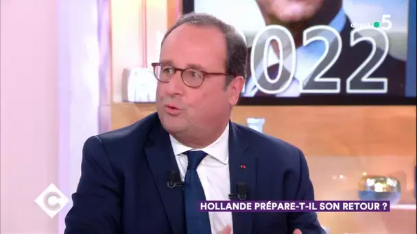 François Hollande prépare-t-il son retour ? - C à Vous - 19/11/2018