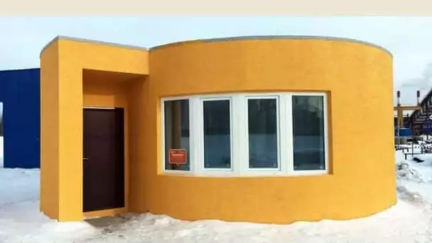 Incroyable ! Il construit une maison avec une imprimante 3D