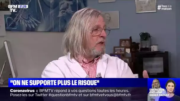 Didier Raoult:"l'histoire de l'hydroxychloroquine est la plus fantasque que j'ai entendu de ma vie""