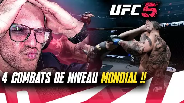 REPLAY UFC 5 NIGHT 3 : Une soirée délirante / 14 combats (4 de niveau mondial)