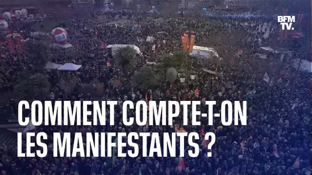 Comment compte-t-on les manifestants ?