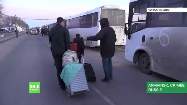 Conflit en Ukraine : 141 ressortissants étrangers évacués vers la Russie