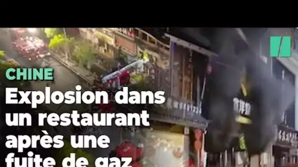 Une explosion de gaz dans un restaurant de Chine fait de nombreux blessés