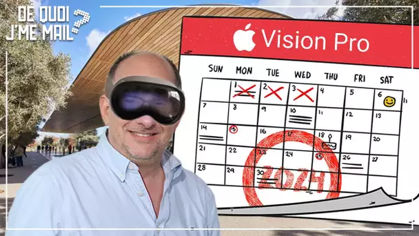 Le masque Visio Pro d'Apple retardé ? DQJMM (1/2)