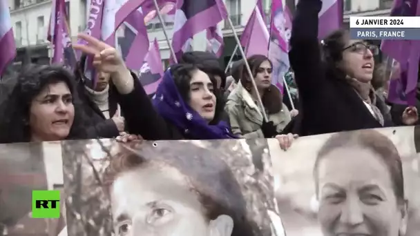 🇫🇷 Paris : manifestation pour demander justice pour les militants kurdes assassinés