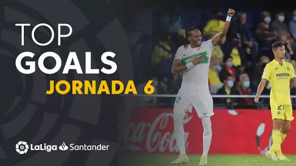 LaLiga TOP 5 Goles Jornada 6