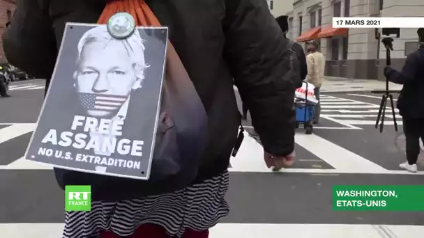 Etats-Unis : des partisans de Julian Assange se rassemblent à Washington