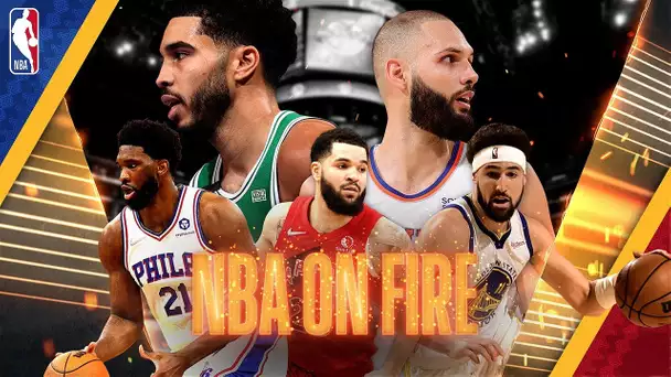 NBA On Fire feat. Joel Embiid, Klay Thompson, Celtics @ Knicks & The Toronto Raptors 🔥