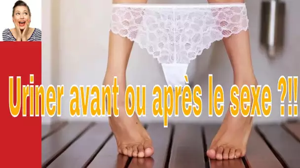 Devriez vous uriner avant ou après le sexe Un expert vous répond une bonne fois pour toutes