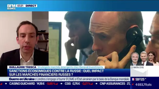 Guillaume Tresca (Generali Investments) : Sanctions économiques contre la Russie, quel impact ?