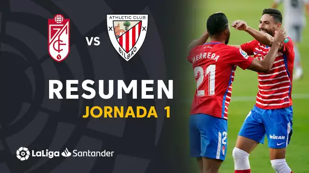 Resumen de Granada CF vs Athletic Club (2-0)