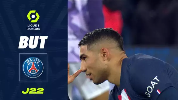 But Achraf HAKIMI (38' - PSG) PARIS SAINT-GERMAIN - TOULOUSE FC (2-1) 22/23